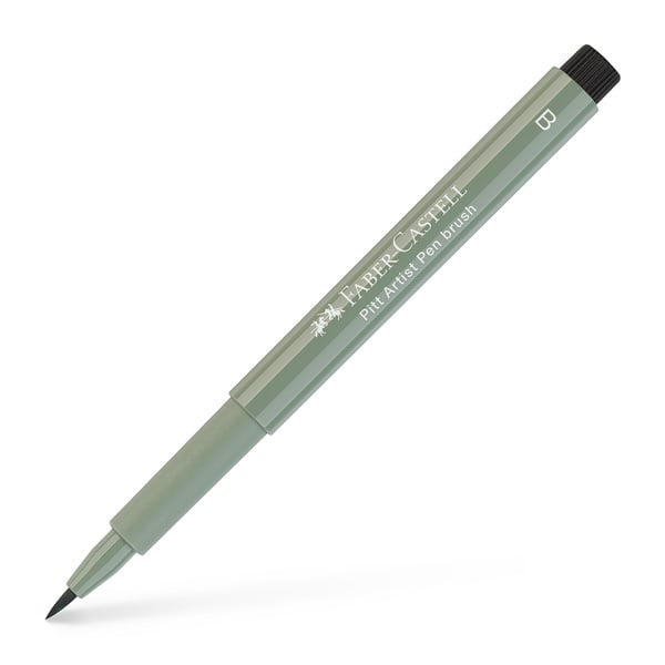 Faber Castell Tekenstift Pitt Artist Pen Brush - 172 aardegroen