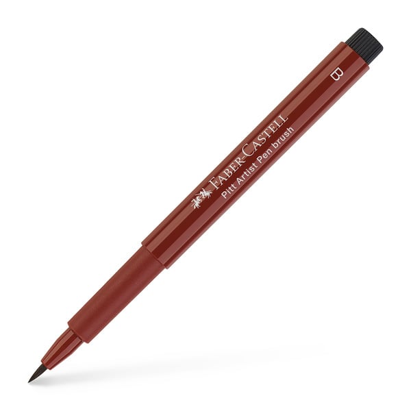Faber Castell Tekenstift Pitt Artist Pen Brush - 192 indisch rood