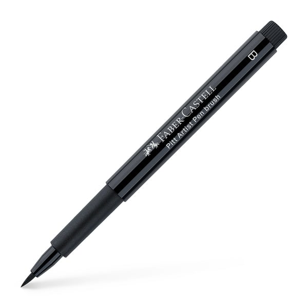 Faber Castell Tekenstift Pitt Artist Pen Brush - 199 zwart