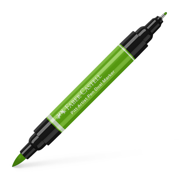 Faber Castell Tekenstift Pitt Artist Pen duo marker - 112 loofgroen