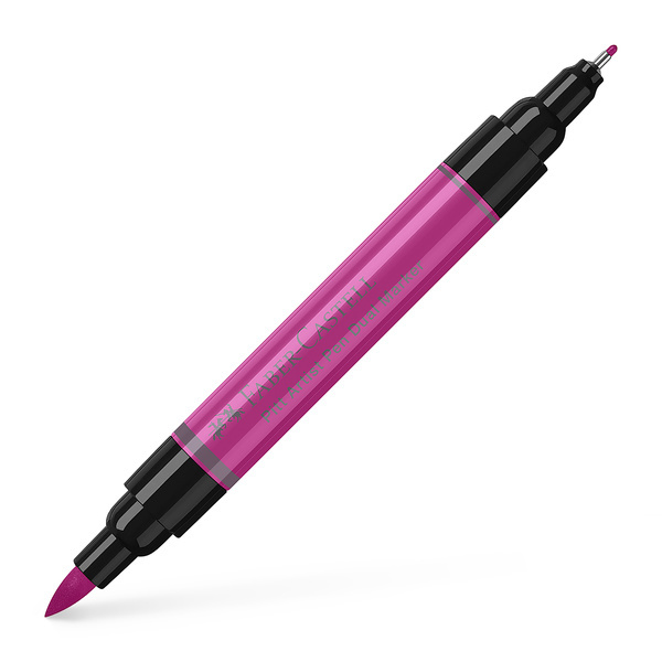 Faber Castell Tekenstift Pitt Artist Pen duo marker - 125 purper middel
