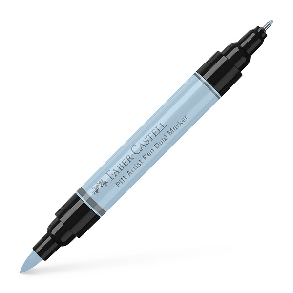 Faber Castell Tekenstift Pitt Artist Pen duo marker - 148 ijsblauw