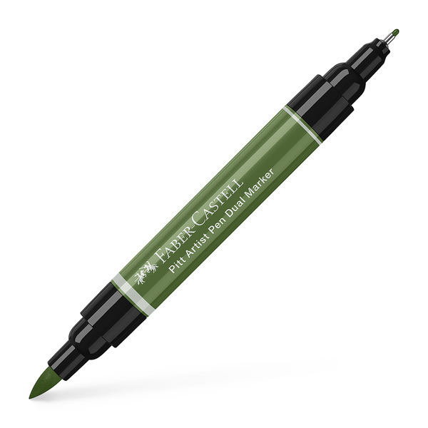 Faber Castell Tekenstift Pitt Artist Pen duo marker - 174 chroomgroen