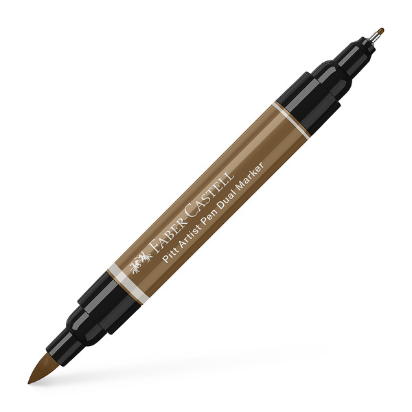Faber Castell Tekenstift Pitt Artist Pen duo marker - 180 amber