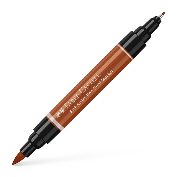 Faber Castell Tekenstift Pitt Artist Pen duo marker - 188 bloedrood