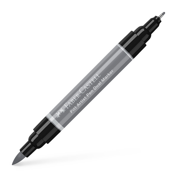 Faber Castell Tekenstift Pitt Artist Pen duo marker - 232 koudgrijs III