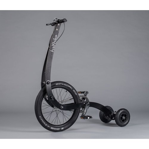 HALFBIKE H A L F B I K E ! THE BICYCLE REINVENTED (BLACK) MEDIUM HALFBIKE H A L F B I K E ! THE BICYCLE REINVENTED (BLACK) MEDIUM