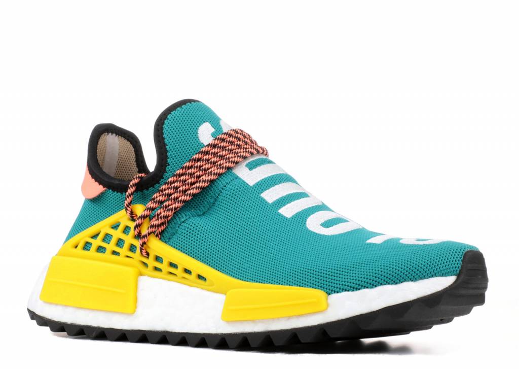 human race yellow and blue