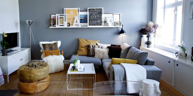 15 tips voor het inrichten van een klein huis of appartement city ... Strak interieur gezellig maken
