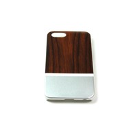ALWO Case 2 - Padauk/Zilver - iPhone 6(s)