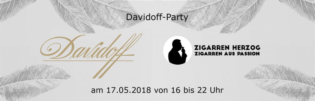 17.05.2018 - Davidoff-Party bei Zigarren Herzog am Hafen