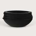 Pot Roza Oval Black Matt L80 W32 H40