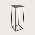 Table frame fine incl. leaf Warm Gold L38 W38 H100