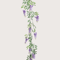 Wisteria garland H200 Lavender