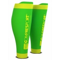 CompresSport Calf Sleeves R2 V2 Fluor Groen-Geel