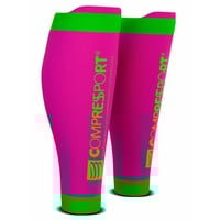 CompresSport Calf Sleeves R2 V2 Fluor Roze-Groen