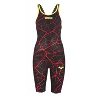 Arena Powerskin Carbon Air Open Rug Limited Edition Zwart-Rood