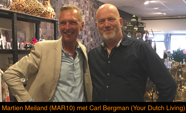 Martien Meiland (MAR10) mit Carl Bergman (Your Dutch Living)