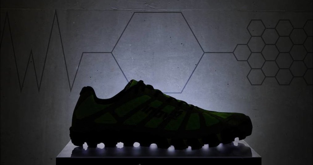 Inov-8 in de voorhoede van een revolutie van sportschoenen met grapheen
