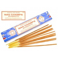 Wierook Satya Nag Champa Agarbatti klassiek staafjes (15 grams)