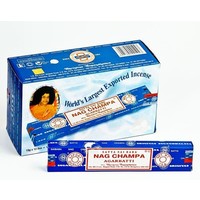 Wierook Satya Nag Champa Agarbatti klassiek staafjes (15 grams)