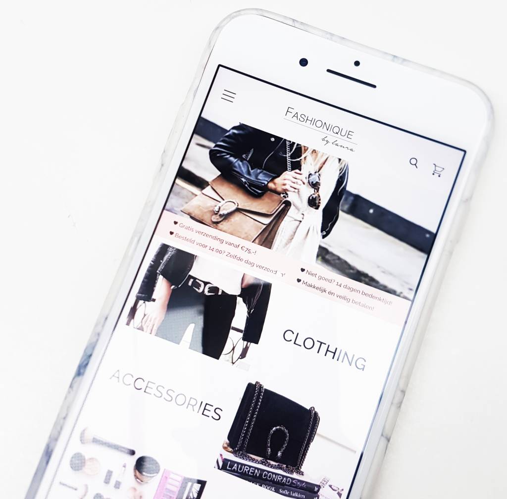 EXTRA SHOPPING FUN WITH THE FASHIONIQUE APP!