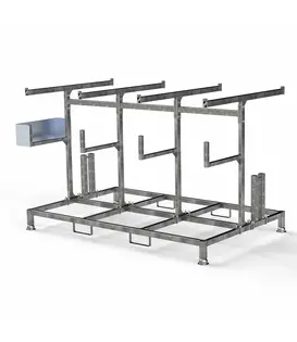 hollandrad e bike cube Ella Ride Hybrid 500 Garderobe für den Eingangsbereich Stempler Farbe:Weiß 30x30x46