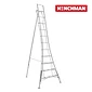 Henchman Henchman Gartenleiter 360 cm mit 3 Holme verstellbar