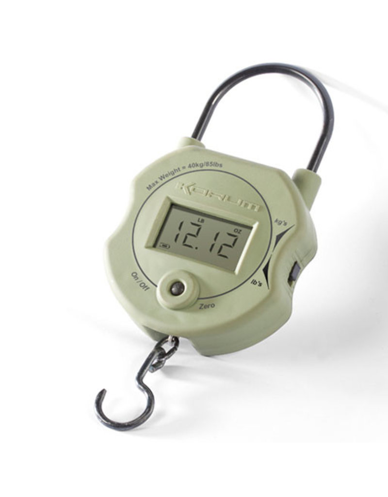 Korum Korum Digital Scales 85lb 40kg Kent Tackle Fishing Tackle