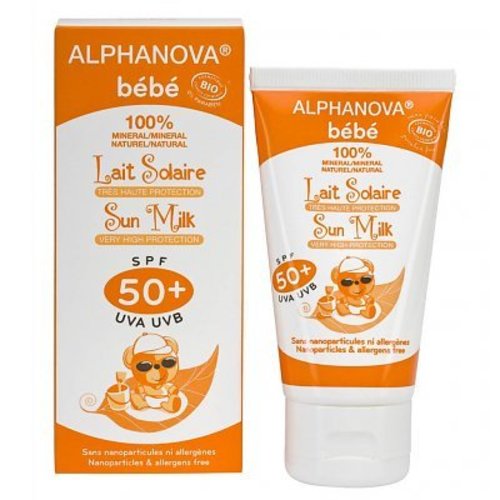 Alphanova Baby Sun Bio Zonnebrandmelk Baby SPF50+ Alphanova Baby Sun Bio Zonnebrandmelk Baby SPF50+