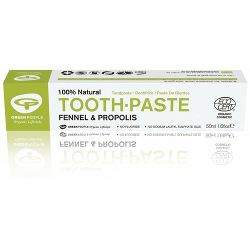 Green People Natuurlijke Tandpasta Fennel & Propolis Zonder Fluoride Green People Natuurlijke Tandpasta Fennel & Propolis Zonder Fluoride