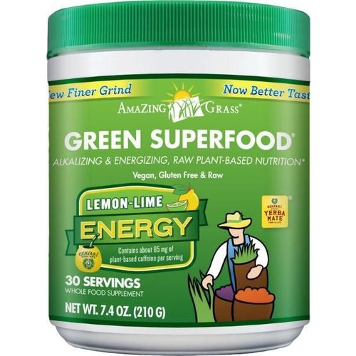Amazing Grass Green Superfood Energy Lemon Lime Amazing Grass Green Superfood Energy Lemon Lime