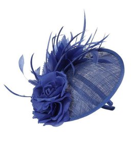Peach Accessories SYH1171 Blue sinamay Hair  band