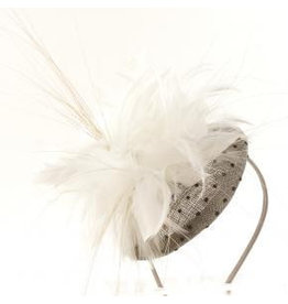 Peach Accessories 5007 Taupe/Ivory Headband