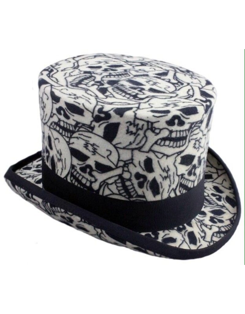 Karma Top Hat Skull