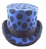 Karma Top Hat Blue Dotty
