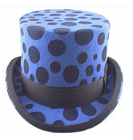 Karma Top Hat Blue Dotty