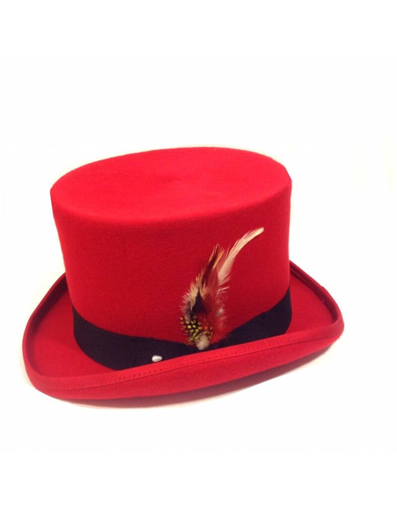 Karma Top Hat Red