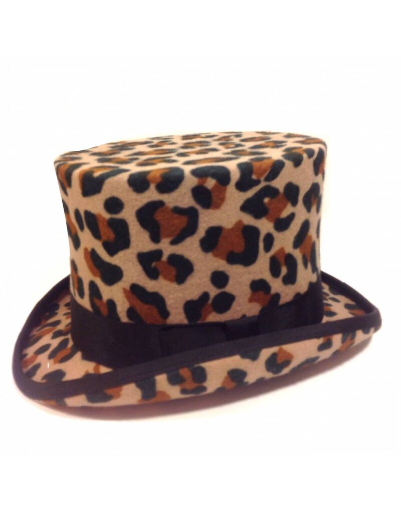 Karma Top Hat Leopard Print