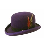 Karma Bowler Hat Purple