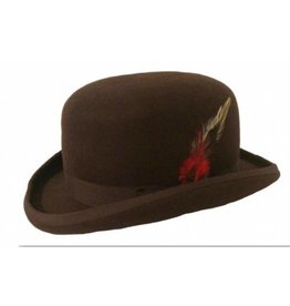 Karma Bowler Hat Brown