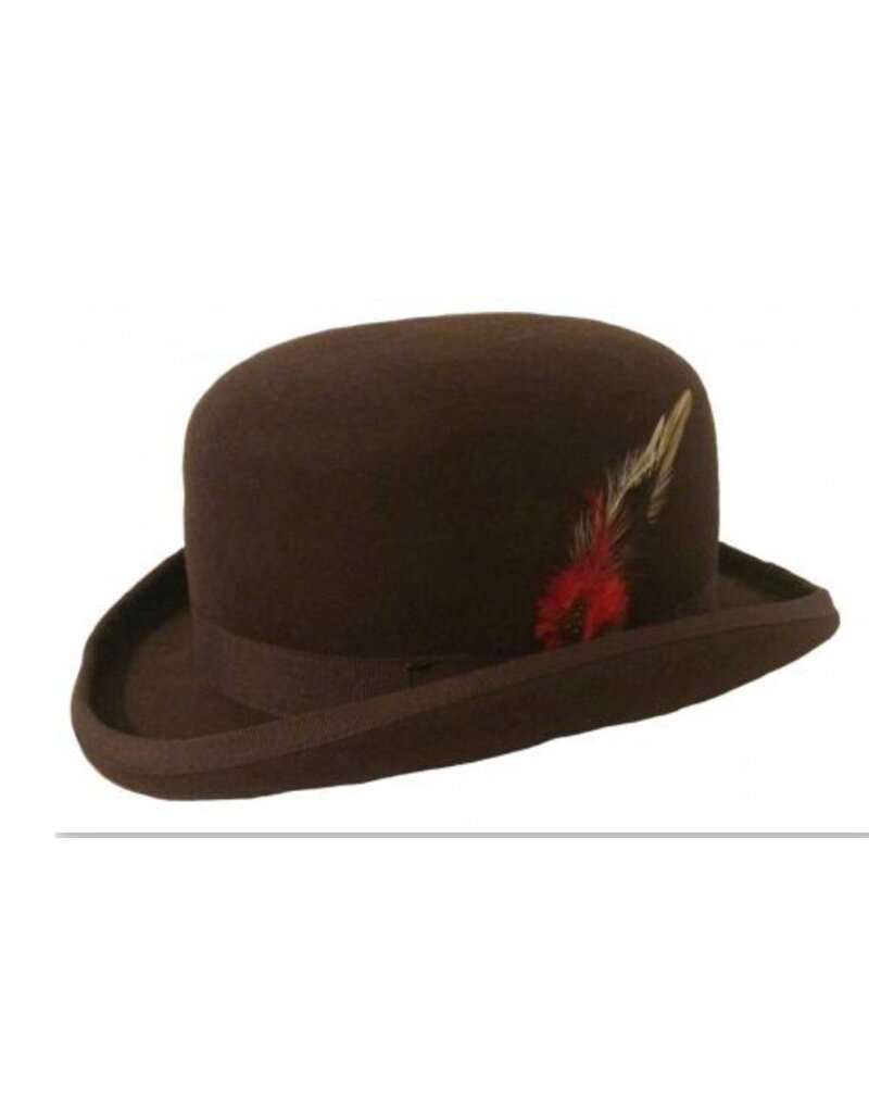Karma Bowler Hat Brown
