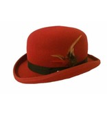 Karma Bowler Hat Red