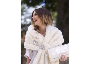 Faux Fur Stole