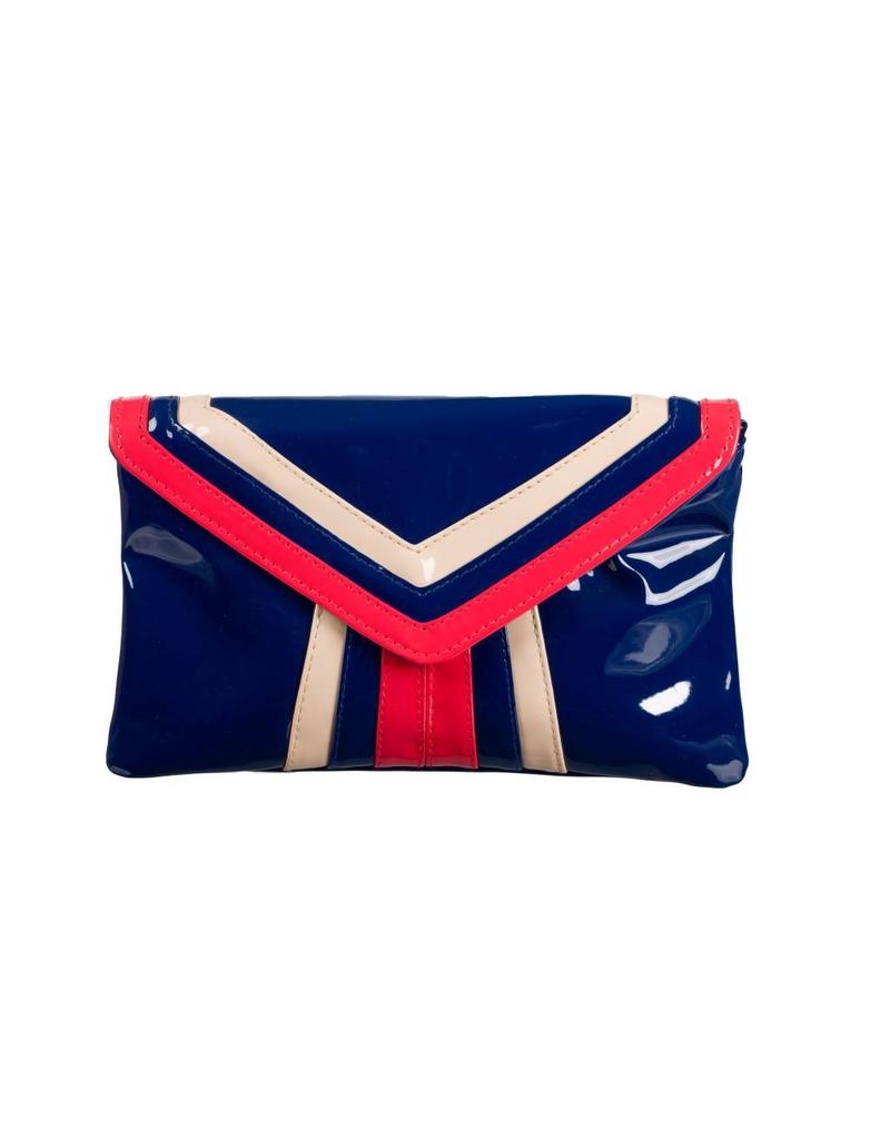 Glamour ET421B Coral/Beige/Navy