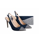 Glamour ET428  Glamour Suede Sling-backs