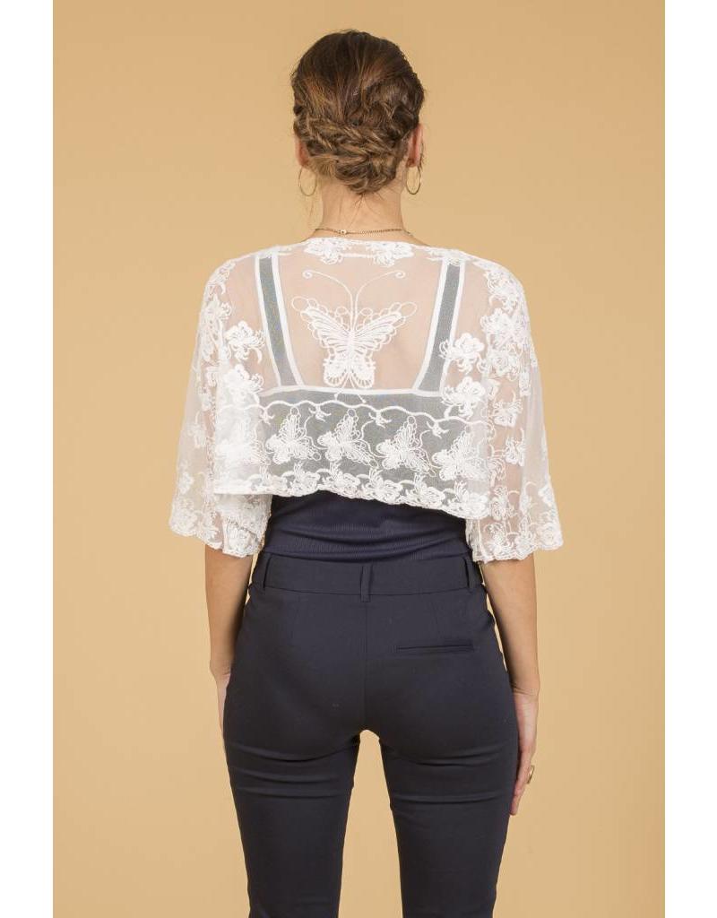 Jay Ley JLR8A-1 Vintage Lace Butterfly Jacket