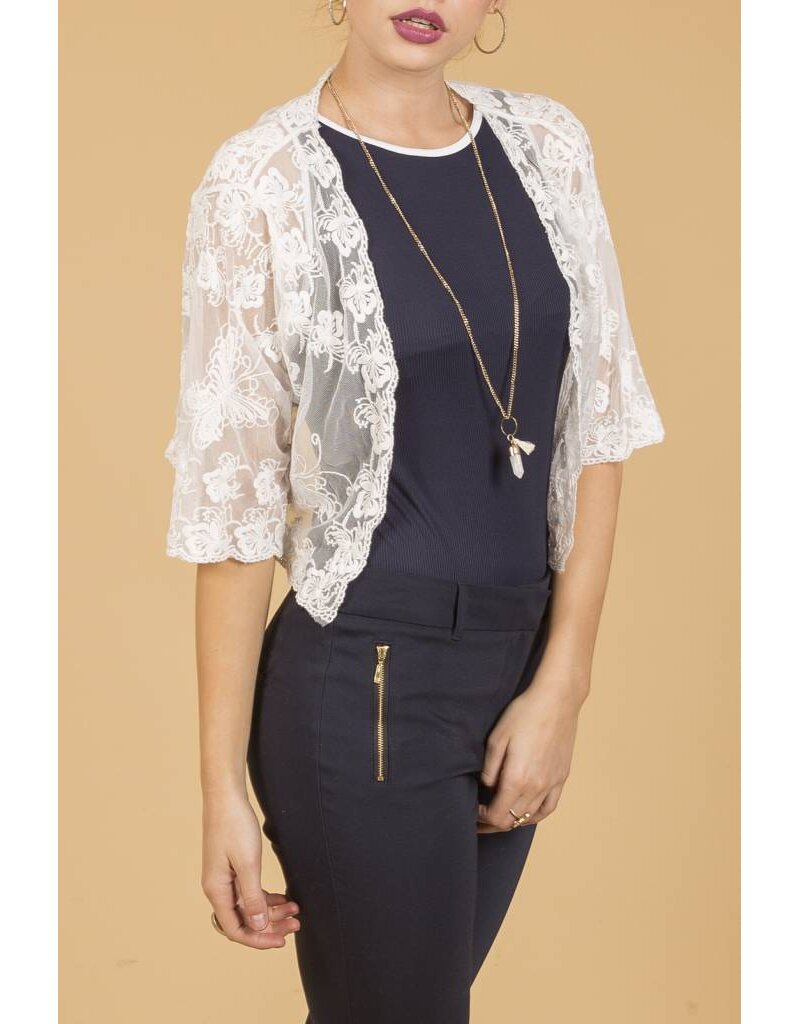 Jay Ley JLR8A-1 Vintage Lace Butterfly Jacket