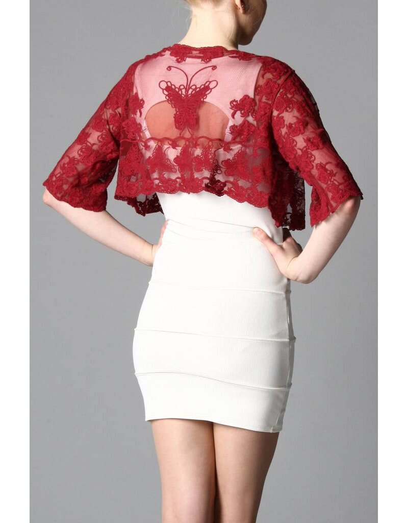 Jay Ley JLR8A-5 Vintage Lace Butterfly Jacket