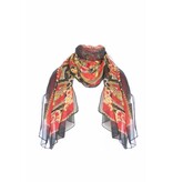 Jay Ley HX143A-08 Silk Chiffon Scarf